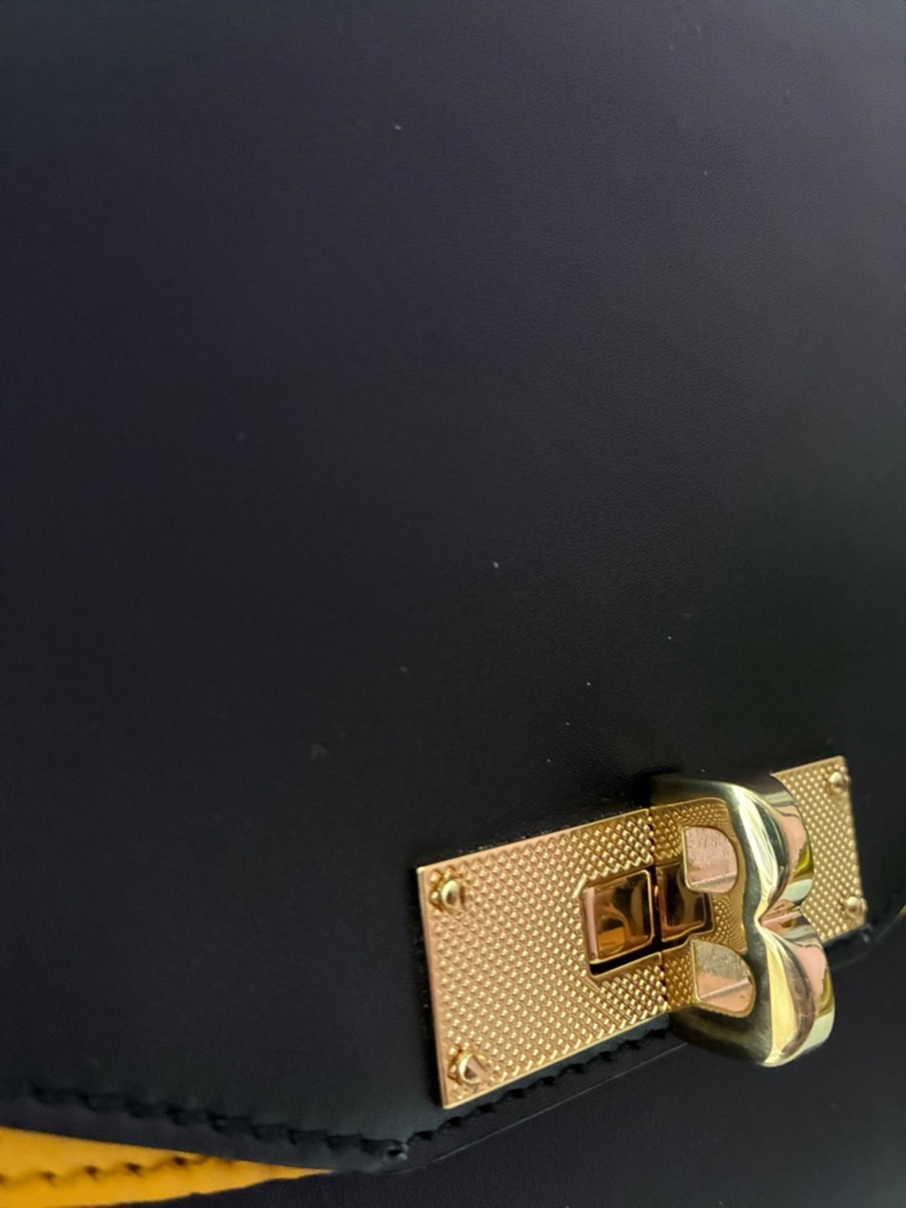 Bally B Turn Lightning Bolt Satchel Handbag! - Picture 11 of 11